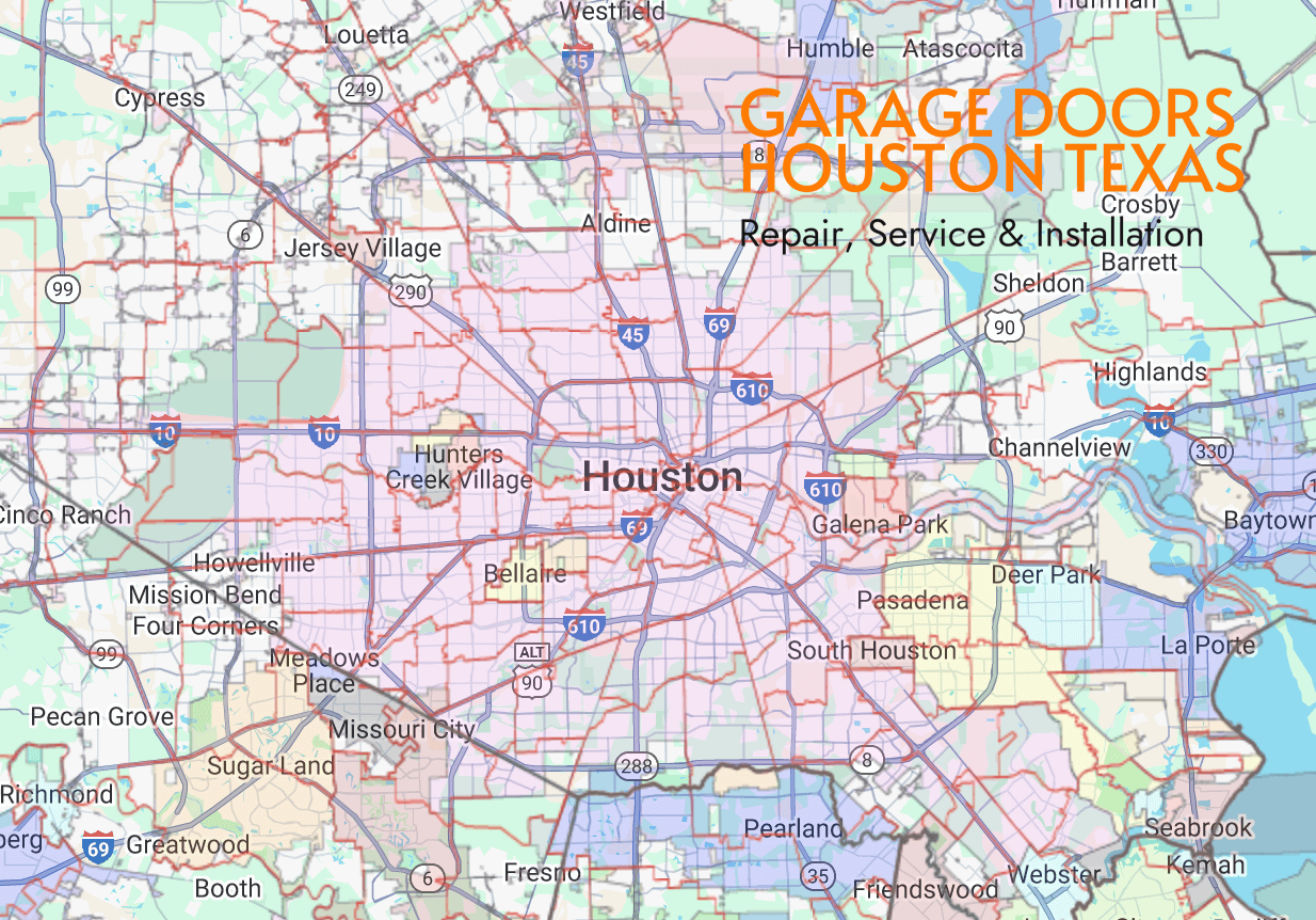 Houston-Texas-metro-Map